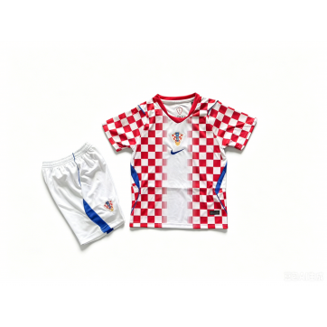 Kids Croatia Home Jersey Kit World Cup 2026