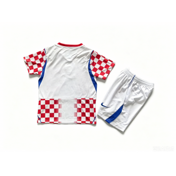 Kids Croatia Home Jersey Kit World Cup 2026