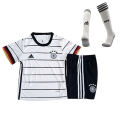Germany Kids Soccer Jersey Home Whole Kit (Shirt+Short+Socks) 2021 Germany Kids Soccer Jersey Home Whole Kit (Shirt+Short+Socks) 2021