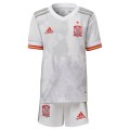 Spain Kids Soccer Jersey Away Kit (Jersey+Short) 2021 Spain Kids Soccer Jersey Away Kit (Jersey+Short) 2021