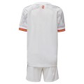 Spain Kids Soccer Jersey Away Kit (Jersey+Short) 2021 Spain Kids Soccer Jersey Away Kit (Jersey+Short) 2021