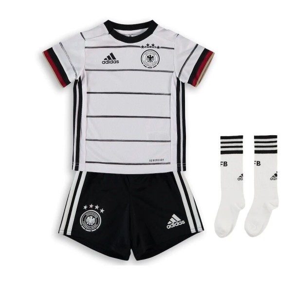 Germany Kids Soccer Jersey Home Whole Kit (Shirt+Short+Socks) 2021 Germany Kids Soccer Jersey Home Whole Kit (Shirt+Short+Socks) 2021