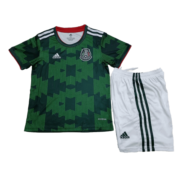 Mexico Kids Soccer Jersey Kit (Jersey+Short) 2021 Mexico Kids Soccer Jersey Kit (Jersey+Short) 2021