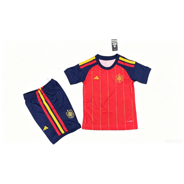 Kids Spain Home Jersey Kit World Cup 2026 Kids Spain Home Jersey Kit World Cup 2026