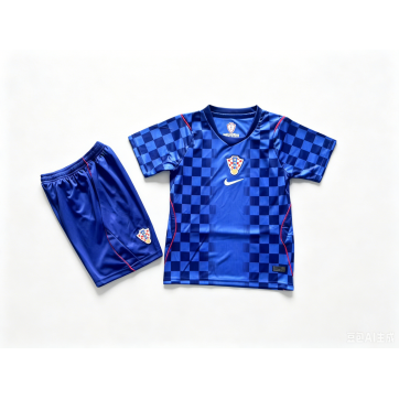 Kids Croatia Away Jersey Kit World Cup 2026