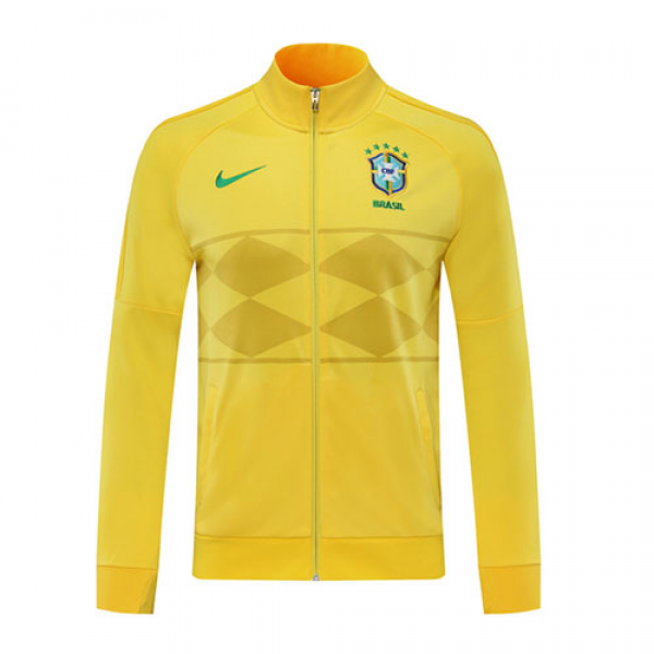 2021 Brazil Yellow Player Version Tranining Jacket 2021 Brazil Yellow Player Version Tranining Jacket
