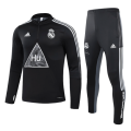 Real Madrid Human Race Black Zipper Sweat Shirt Kit(Top+Trouser) Real Madrid Human Race Black Zipper Sweat Shirt Kit(Top+Trouser)