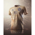 Argentina Soccer Jersey Messi #10 Commemorative Replica 2021 Argentina Soccer Jersey Messi #10 Commemorative Replica 2021