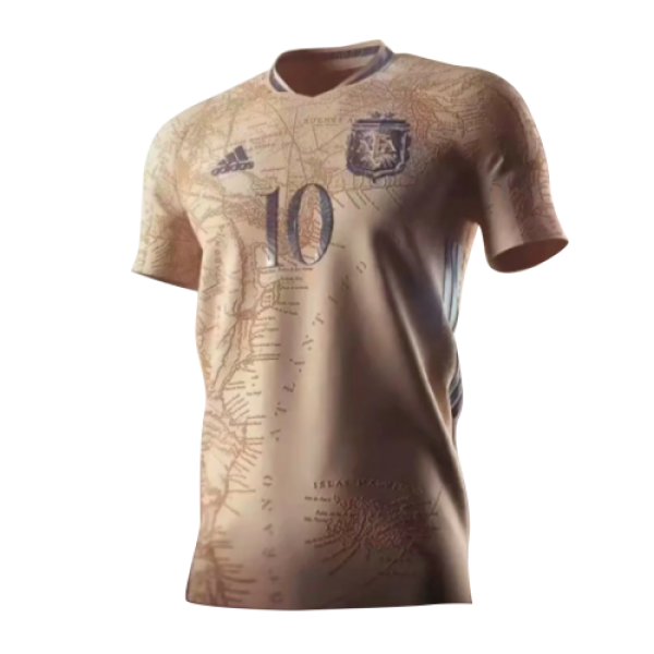 Argentina Soccer Jersey Messi #10 Commemorative Replica 2021 Argentina Soccer Jersey Messi #10 Commemorative Replica 2021