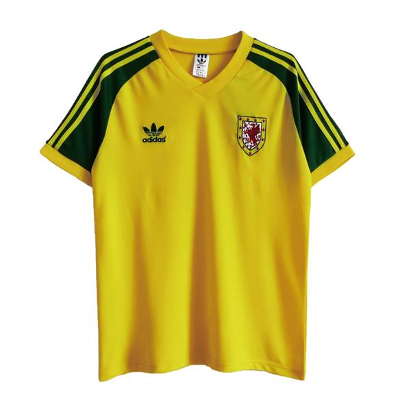 Wales Soccer Jersey Away Retro Replica 1982 Wales Soccer Jersey Away Retro Replica 1982